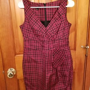 Talbots classic sleeveless buffalo check festive